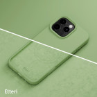 "Etteri" silikoninis magnetinis dėklas "iPhone 16 Pro 6,3", šviesiai žalias
