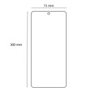 Grūdintas 2,5D stiklas, skirtas "Motorola Moto G05