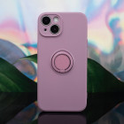 "Finger Grip" dėklas iPhone 15 6,1 šviesiai violetinės spalvos