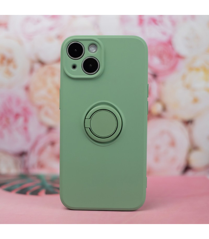 "Xiaomi Redmi Note 13 Pro Plus 5G (global)" pirštų laikiklio dėklas, skirtas "Xiaomi Redmi Note 13 Pro Plus 5G (global)", mėtų spalvos
