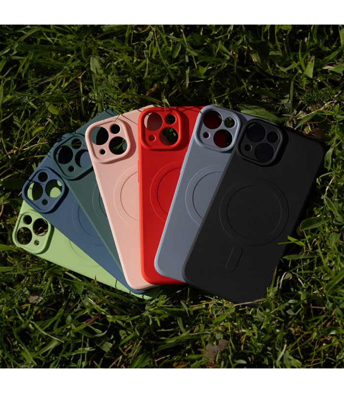 "Simple Color Mag" dėklas "iPhone 12 Pro 6,1", šviesiai mėlynos spalvos