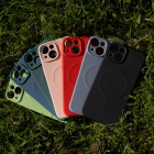 "Simple Color Mag" dėklas "iPhone 12 Pro Max" 6,7 juodos spalvos