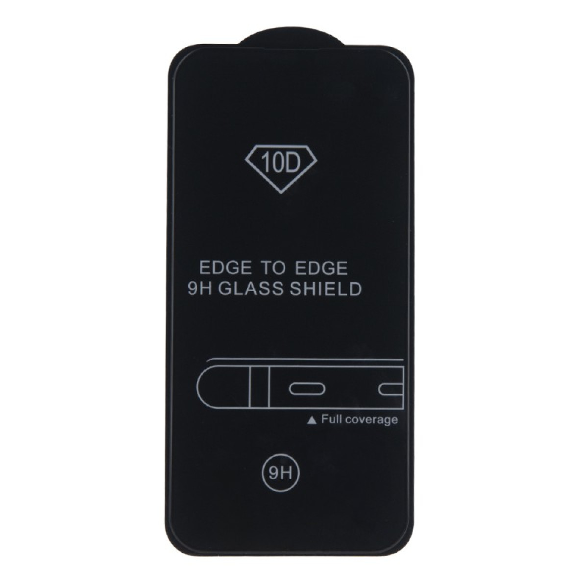 Grūdintas stiklas 10D, skirtas "Honor 200 Smart 5G", juodas rėmelis