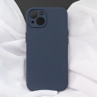Silikoninis dėklas, skirtas "Xiaomi Redmi Note 13 5G (global)", tamsiai mėlynas