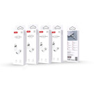 XO adapteris NB256G microUSB - USB-C baltas