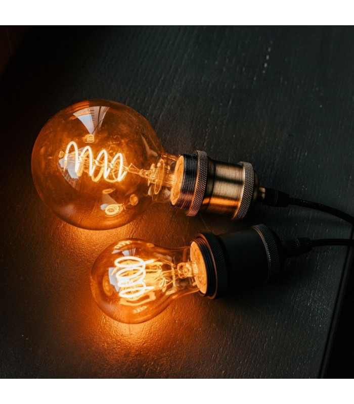 LED lemputė E27 G95 4W 230V 2000K 250lm SF aukso amžina šviesa
