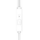 XO laidinės ausinės EP25 USB-C, baltos spalvos