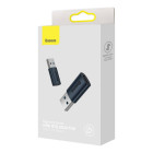 "Baseus" adapteris Ingeniuity USB-A 3.1 į USB-C blue OTG