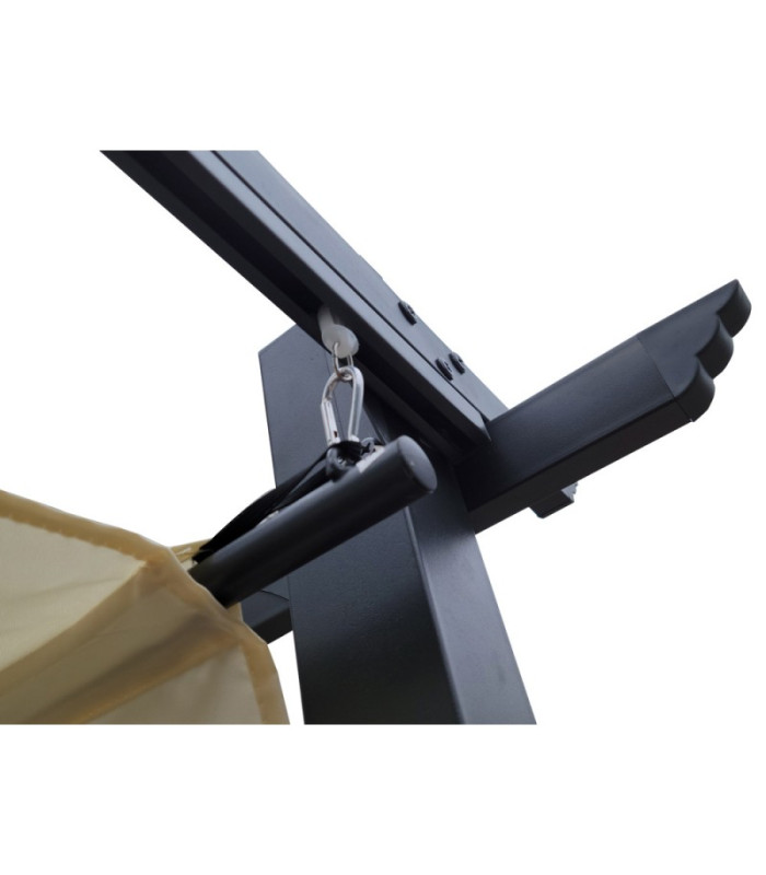 Sodo pergola Para Sole ESTIVO 3x3x2,4m Vandeniui atsparus stogas SP0835
