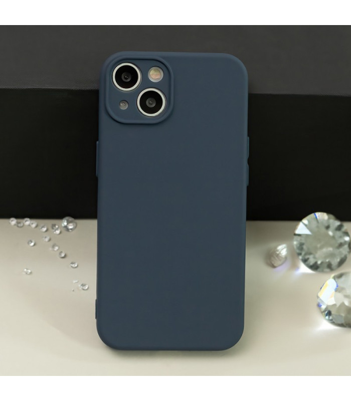 Silikoninis dėklas "Xiaomi 15 Pro" tamsiai mėlynas