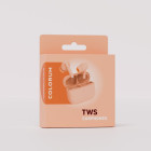 COLORUM TWS "Bluetooth" ausinės CTWS-14 x Peach Fuzz
