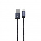 "Devia" kabelis Gracious EC650 USB - USB-C 1,0 m 2,4A juodas