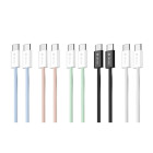 "Devia" kabelis Smart EC325 PD USB-C - USB-C 1,0 m 60W 3A juodas