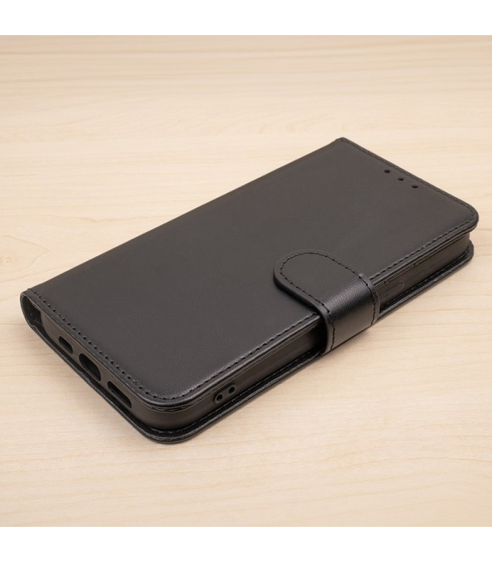 "Smart Classic" dėklas "Samsung Galaxy A35 5G" juodos spalvos