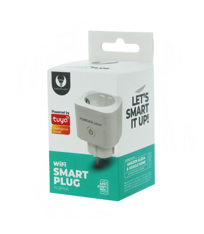 "Forever Light" išmanusis kištukas "WiFi" 240V 16A - FLSP16A