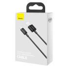 "Baseus" kabelis "Superior USB - Lightning" 2,0 m 2,4A juodas