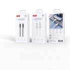 XO kabelis NB-Q282A PD USB-C - "Lightning" 1,0 m 27W baltas