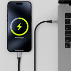 "Allity" kabelis AUC-01 USB-C - "Lightning" 1,0 m 27W juodas