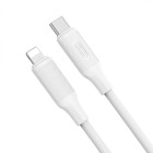 XO kabelis NB-Q265A PD USB-C - "Lightning" 1,0 m 27 W baltas