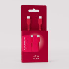 COLORUM kabelis USB-C - USB-C 1,8 m 3A CK60-CC-02 xMagenta