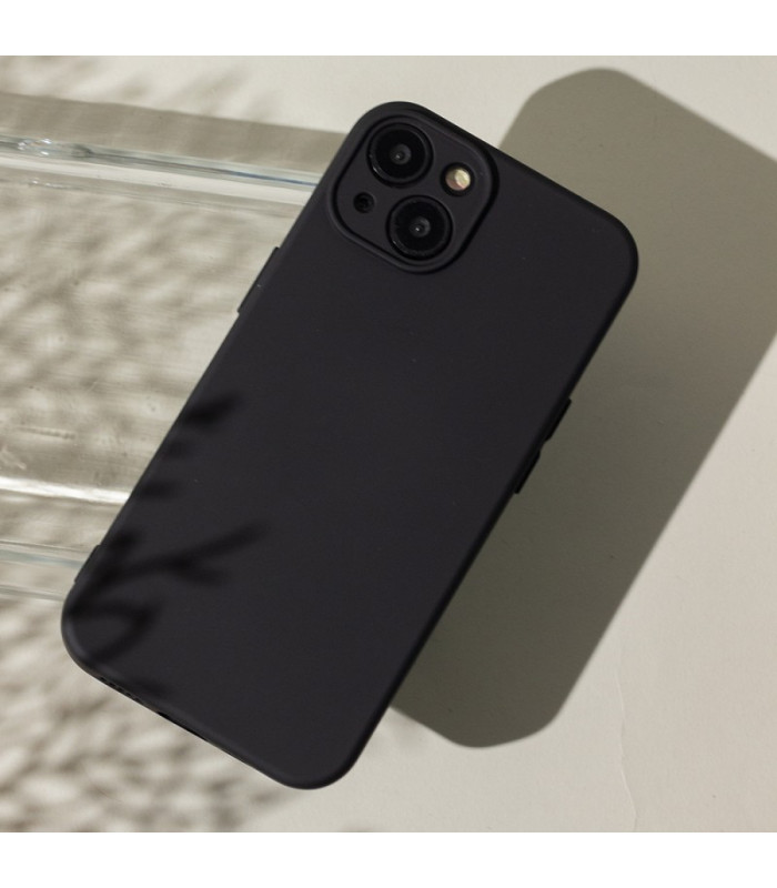 Silikoninis dėklas "Xiaomi 15 Pro" juodos spalvos