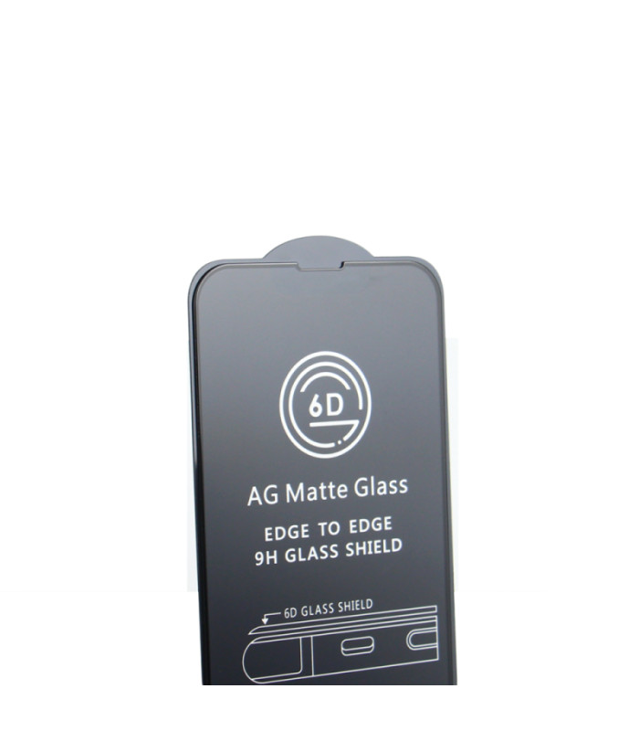 Grūdintas stiklas 6D matinis, skirtas "iPhone 13" / "13 Pro 6,1'' / 14 6,1