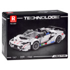 Techniniai blokai Super sportinio automobilio BALTAS KABRIOLETAS spoileris 348 dalys ZA5787