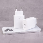 "Maxlife MXTC-10-20C PD QC įkroviklis 1x USB-C 20W, baltas