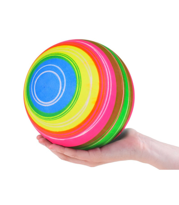 Vaikams skirtas guminis vaivorykštės kamuoliukas SP0714