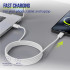 "Allity" kabelis AUC-03 USB-C - USB-C 2.0 m 100W baltas