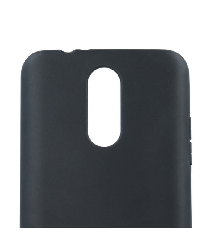 Matinis TPU dėklas, skirtas "Samsung Galaxy M35 5G", juodos spalvos