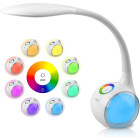 LED galda lampa 256 RGB - maināmas krāsas