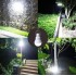Pārgājienu LED lampa, uzlādējama no saules 10W