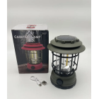 Tūrisma LED lukturis uzlādējams no saules S-27
