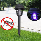 Saules dārza lampa, kas iznīcina odi