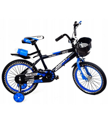 Bērnu BMX velosipēds ar palīgritenīšiem 12 collu riteņiem