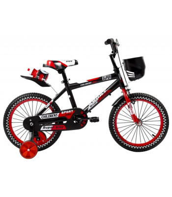 Bērnu BMX velosipēds ar palīgriteņiem 16 collu riteņiem 3776
