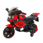 Bērnu motocikls ar sānu riteņiem, sarkans LQ158