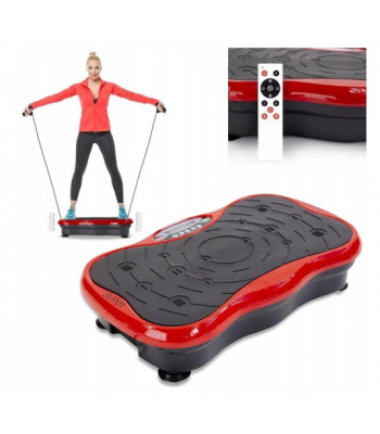 Vibro platforma - trenažieris sportam un svara zaudēšanai ar pulti SC-5123