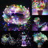 LED elastīgā - vadu virtene 1000 LED 100M
