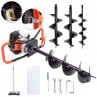 Zemes urbjmašīna 5,2 AG ar 3 urbjiem 150/200/250mm BOXER BX-122