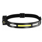 Galvas lukturis COB LED lente H300