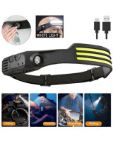 Galvas Lukturis COB LED Sloksne W689-3