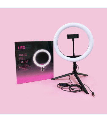 Gredzenveida LED lampa ar statīvu G1320-3601